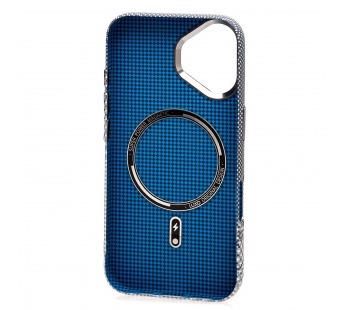 Чехол-накладка Luxo Creative PC для "Apple iPhone 16" (M019) (silver) (245210)#2165187