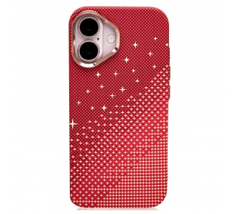 Чехол-накладка Luxo Creative PC для "Apple iPhone 16" (M020) (dark red) (245225)#2163567