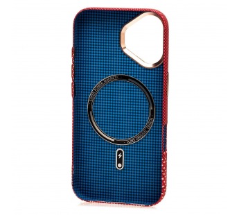 Чехол-накладка Luxo Creative PC для "Apple iPhone 16" (M020) (dark red) (245225)#2165185