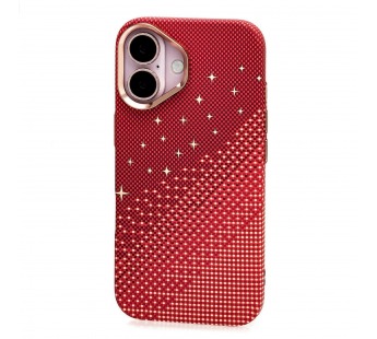 Чехол-накладка Luxo Creative PC для "Apple iPhone 16" (M020) (dark red) (245225)#2165186