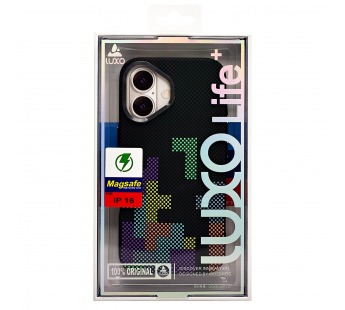 Чехол-накладка Luxo Creative PC для "Apple iPhone 16" (M035) (black) (245275)#2163564