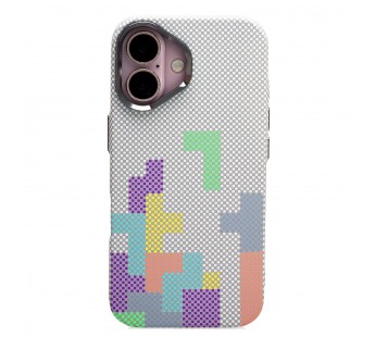 Чехол-накладка Luxo Creative PC для "Apple iPhone 16" (M036) (silver) (245260)#2163562
