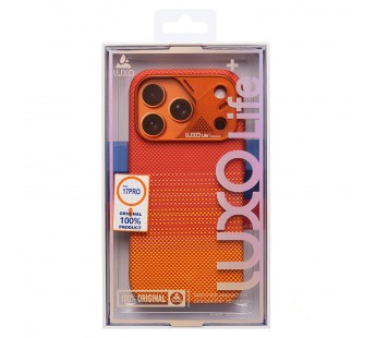 Чехол-накладка Luxo Creative PC для "Apple iPhone 17 Pro/18 Pro" (G45) (orange) (245153)#2163544