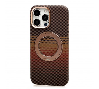 Чехол-накладка Luxo Creative PC с подставкой для "Apple iPhone 15 Pro Max" (LF113) (brown) (245238)#2165729