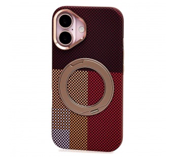 Чехол-накладка Luxo Creative PC с подставкой для "Apple iPhone 16" (LF150) (brown) (245248)#2165739