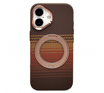 Чехол-накладка Luxo Creative PC с подставкой для "Apple iPhone 17" (LF113) (brown) (245242)#2165752