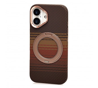 Чехол-накладка Luxo Creative PC с подставкой для "Apple iPhone 17" (LF113) (brown) (245242)#2165753
