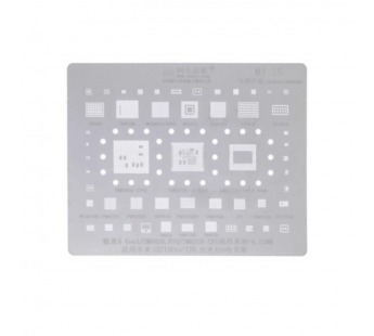 Трафарет BGA для Xiaomi 8 Gen 1 SM8450/870 SM8250 CPU/12/12Pro/12X/K50 (MI:15) AMAOE#2164100