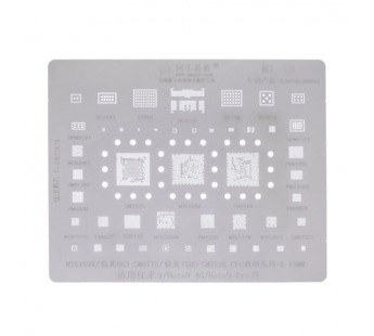 Трафарет BGA для Xiaomi MT6769V/662-SM6115/750G-SM7225/9/NOTE94G/NOTE9 PRO (MI:13) AMAOE#2164024