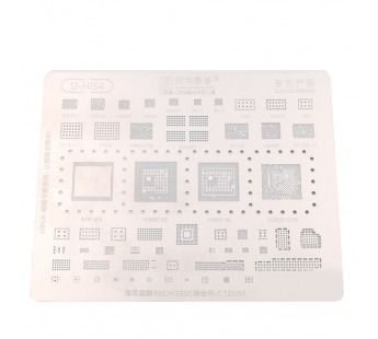 Трафарет UBGA990/HI3690/HI6363/HI6526/HI6405/HI6422/HI9500-V100/RAM376 (U-HIS4)AMAOE#2163389