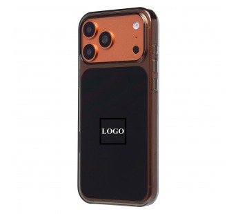 Чехол-накладка PC Clear Case SafeMag 1:1 для "Apple iPhone 17 Pro Max/18 Pro Max" (black(245400)#2165161