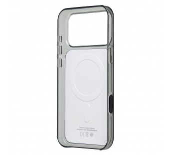 Чехол-накладка PC Clear Case SafeMag 1:1 для "Apple iPhone 17 Pro Max/18 Pro Max" (black(245400)#2165160