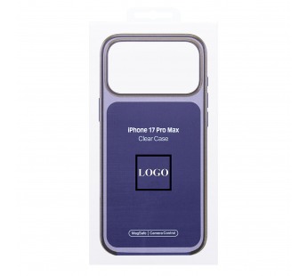 Чехол-накладка PC Clear Case SafeMag 1:1 для "Apple iPhone 17 Pro Max/18 Pro Max" (blue)(245401)#2165158