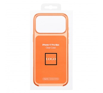 Чехол-накладка PC Clear Case SafeMag 1:1 для "Apple iPhone 17 Pro Max/18 Pro Max" (orang(245402)#2165154