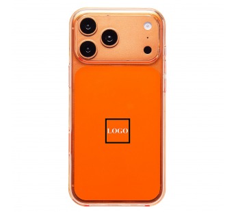 Чехол-накладка PC Clear Case SafeMag 1:1 для "Apple iPhone 17 Pro Max/18 Pro Max" (orang(245402)#2165155