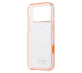 Чехол-накладка PC Clear Case SafeMag 1:1 для "Apple iPhone 17 Pro Max/18 Pro Max" (orang(245402)#2165152