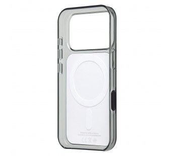 Чехол-накладка PC Clear Case SafeMag 1:1 для "Apple iPhone 17 Pro/18 Pro" (black) (245397)#2165148