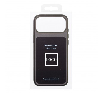Чехол-накладка PC Clear Case SafeMag 1:1 для "Apple iPhone 17 Pro/18 Pro" (black) (245397)#2165150