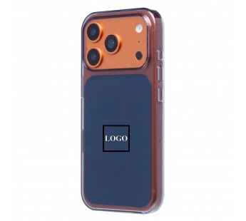 Чехол-накладка PC Clear Case SafeMag 1:1 для "Apple iPhone 17 Pro/18 Pro" (blue) (245398)#2165145