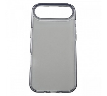 Задняя накладка для iPhone 17 Air (ультратонкая, защита от отпечатковпальцев, силиконовая), прозрачно - черная (Guardian) (Full Case) KZDOO#2163724