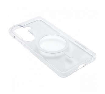 Задняя накладка для Samsung SM-S942 Galaxy S26 (с поддержкойMagSafe, прозрачная (X-CRYSTAL)) KEEPHONE#2179191