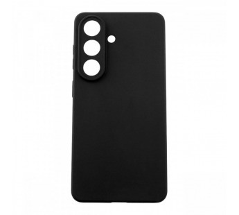 Задняя накладка для Samsung SM-S942 Galaxy S26 (ультратонкая,защита от отпечатков пальцев, силиконовая), черная (Q Series) (FullCase) KZDOO#2164368