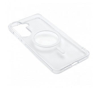 Задняя накладка для Samsung SM-S947 Galaxy S26 Plus (с поддержкойMagSafe, прозрачная (HIBRID NON-YELLOWING)) KEEPHONE#2179188