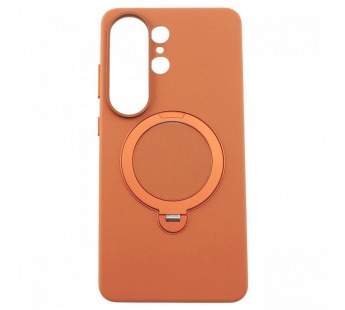 Задняя накладка для Samsung SM-S948 Galaxy S26 Ultra (с поддержкойMagSafe, оранжевая (MEHOLD)) KEEPHONE#2164363