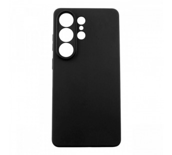 Задняя накладка для Samsung SM-S948 Galaxy S26 Ultra (ультратонкая,защита от отпечатков пальцев, силиконовая), черная (Q Series) (FullCase) KZDOO#2164359