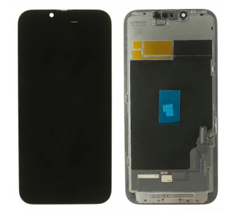 Дисплей для iPhone 13 + тачскрин + рамка (черный), OLED JCID (шлейфIC)#2166954