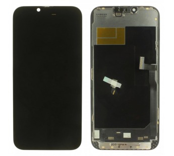 Дисплей для iPhone 13 Pro Max + тачскрин + рамка (черный), SOFTOLED JCID (шлейф IC) 120Hz#2166929