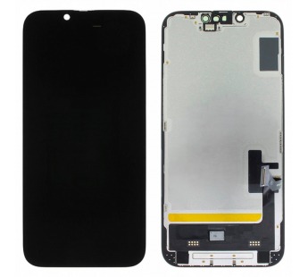 Дисплей для iPhone 14 + тачскрин + рамка (черный), SOFT OLED JCID(Diagnosable Screen, без ошибки)#2166927