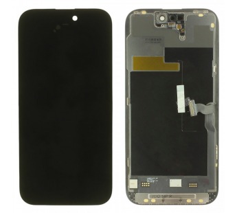 Дисплей для iPhone 14 Pro + тачскрин + рамка (черный), SOFT OLEDJCID (шлейф IC) 120Hz#2166925