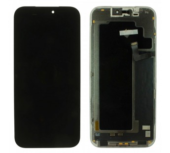 Дисплей для iPhone 17 Pro Max + тачскрин + рамка (черный), SOFTOLED DD (шлейф IC) 120Hz#2166911