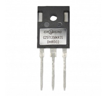 Биполярные транзисторы (IGBT) CRMICRO CRG25T135BKR3S (TO-247)Биполярный транзистор IGBT 1350В 25А#2166173