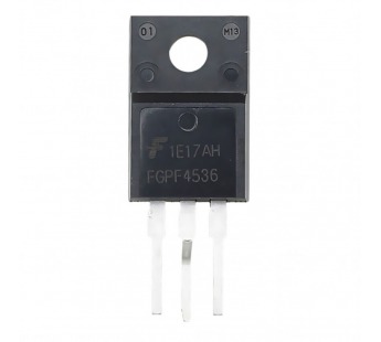 Биполярные транзисторы (IGBT) FAIRCHILD FGPF4536TU (TO-220F)Биполярный транзистор IGBT 360В 50А#2166171