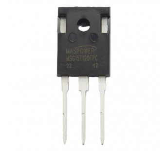 Биполярные транзисторы (IGBT) maspower MSG15T120FPC (TO-247)Биполярный транзистор IGBT 1200В 15А#2166263