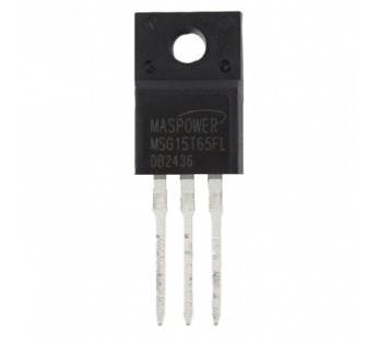 Биполярные транзисторы (IGBT) maspower MSG15T65FL (TO-220F)Биполярный транзистор IGBT 650В 15А#2166261
