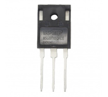 Биполярные транзисторы (IGBT) maspower MSG50T65QHC0 (TO-247)Биполярный транзистор IGBT 650В 50А#2166250