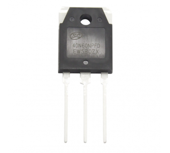 Биполярные транзисторы (IGBT) Silan SGT40N60NPFDPN (TO-3P)Биполярный транзистор IGBT 600В 40А#2166274