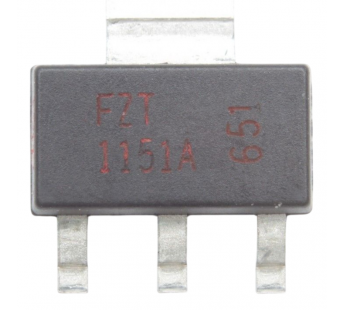 Биполярные транзисторы DIODES FZT1151ATA (SOT-223) Биполярныйтранзистор PNP 40В 3А#2166294