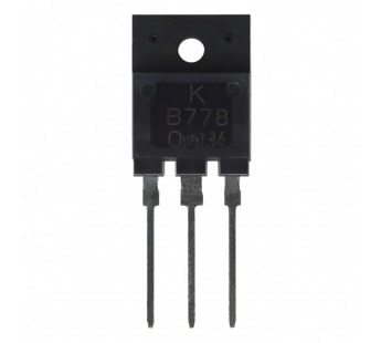 Биполярные транзисторы KEC 2SB778-O (TO-3PML) Биполярныйтранзистор PNP 120В 10А hFE=80-160#2166643