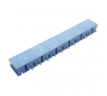 Винтовые клеммники KAIFENG KF705A-7.5-12P-1B (Синий) Винтовойклеммник на плату 12 конт. шаг 7,5мм 450В 24А#2171067
