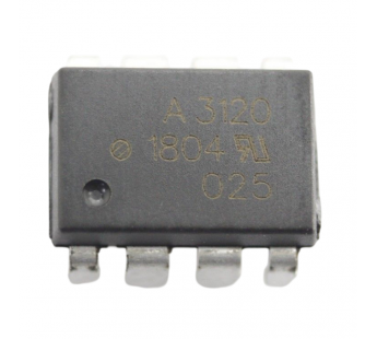 Оптопары Broadcom HCPL-3120 (DIP-8) Оптопара транзисторная IGBT 30В2,5А#2173615