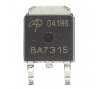 Полевые транзисторы Alpha & Omega AOD4186 (TO-252) Полевойтранзистор N-MOSFET 30В 28А#2166123