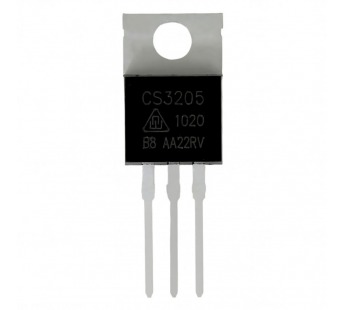 Полевые транзисторы CR MICRO CS3205B8 (TO-220AB) Полевойтранзистор N-MOSFET 55В 120А#2167122
