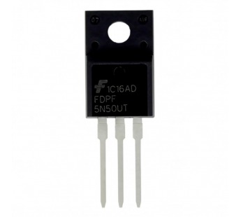 Полевые транзисторы FAIRCHILD FDPF5N50UT (TO-220F) Полевойтранзистор N-MOSFET 500В 4А#2167118