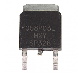 Полевые транзисторы HXY MOSFET IPD068P03L3G (DPAK) Полевойтранзистор P-MOSFET 30В 80А#2167161