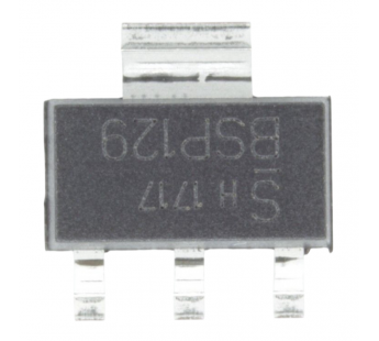 Полевые транзисторы INFINEON BSP129 (SOT-223) Полевой транзисторN-MOSFET 240В 0,35А#2167201