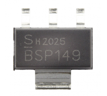 Полевые транзисторы INFINEON BSP149H6327XTSA1 (SOT-223) Полевойтранзистор N-MOSFET 200В 0,66А#2167199